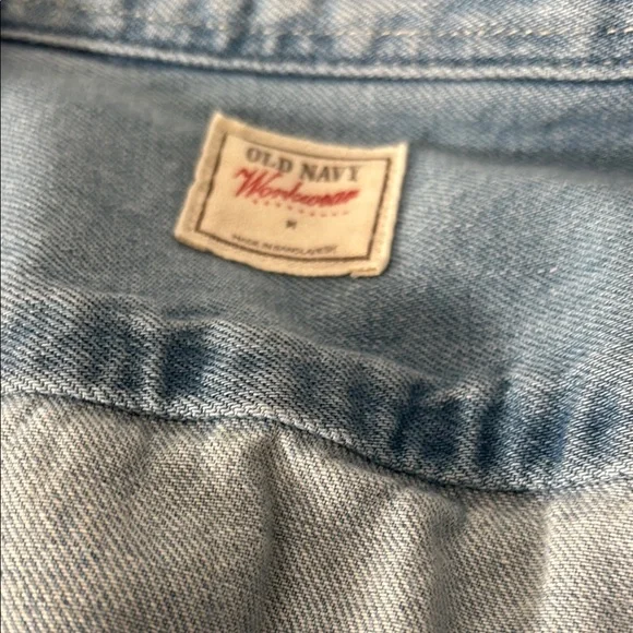 Light Blue Denim Shirt - Picture 2 of 2